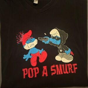 POP A SMURF Men’s T-Shirt